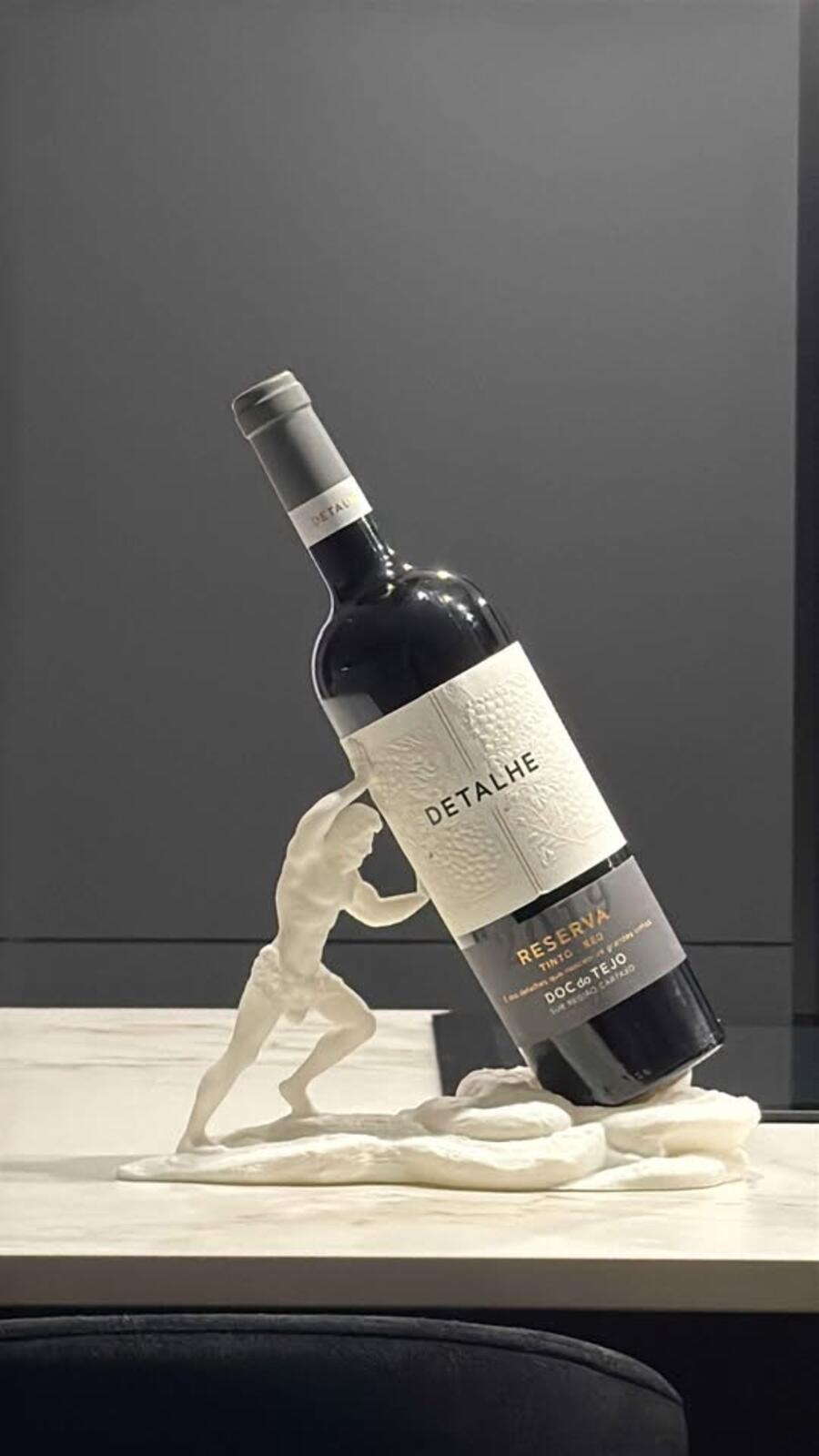 Greek God Of Wine Bottle Holder