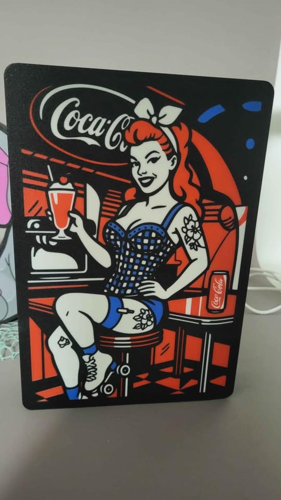 Coca-Cola Bar Lightbox