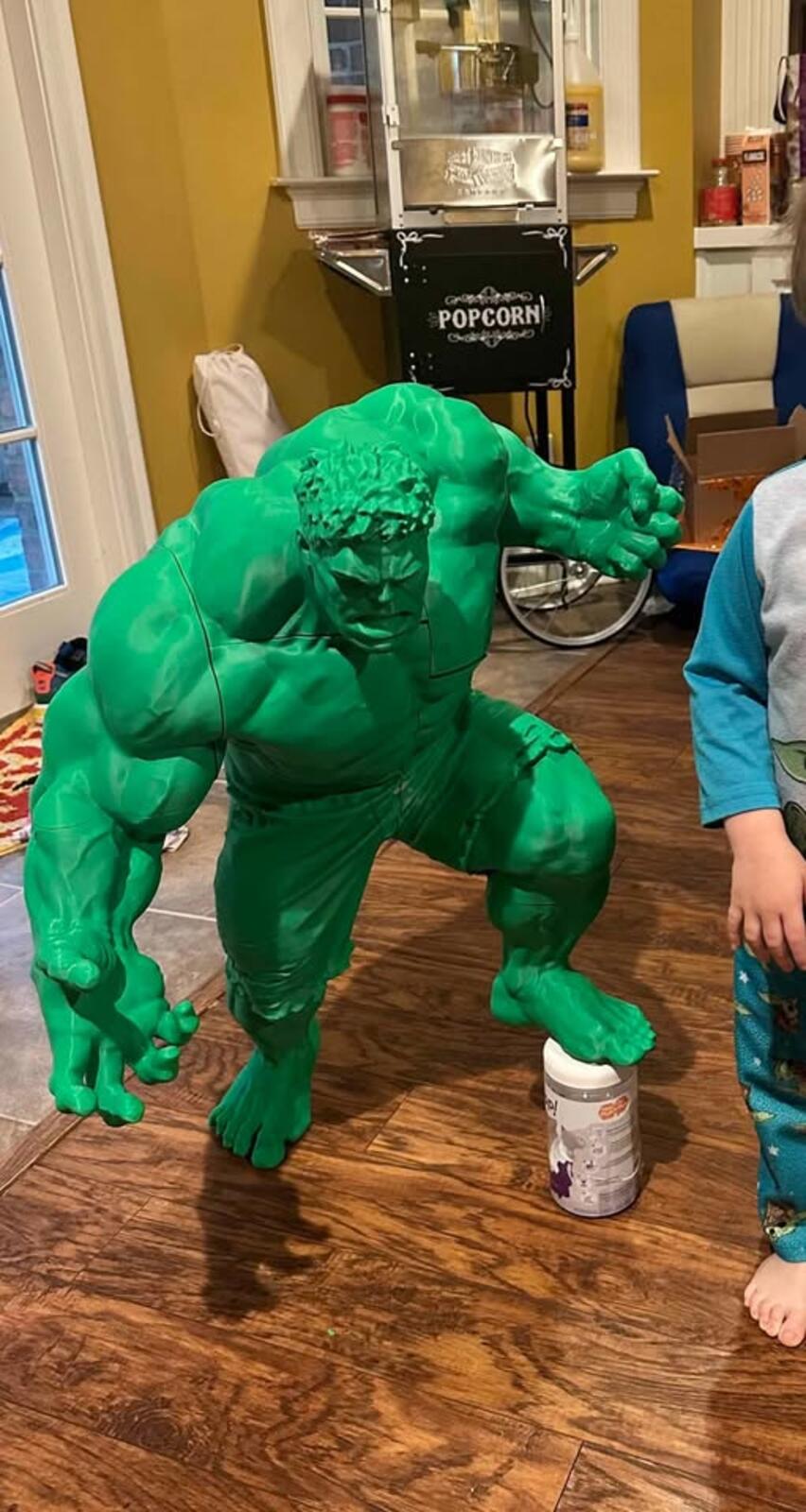 Hulk Sculpture
