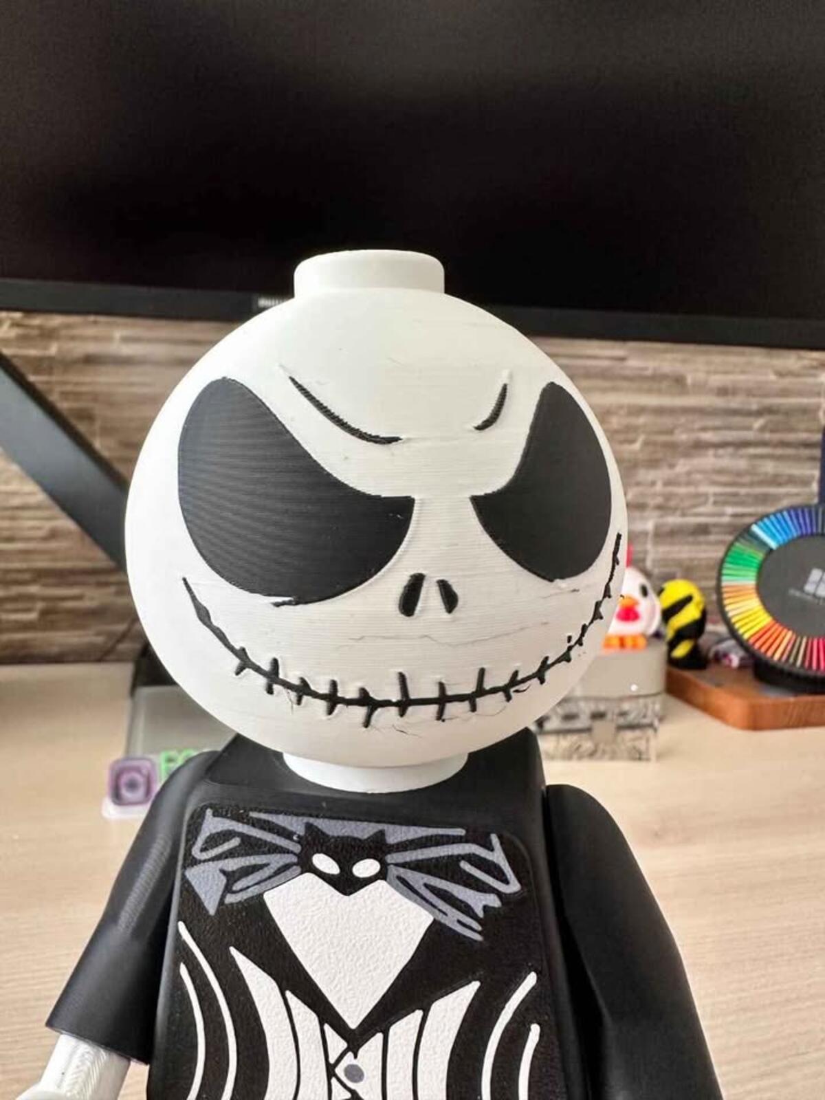 Giant Lego Jack Skellington
