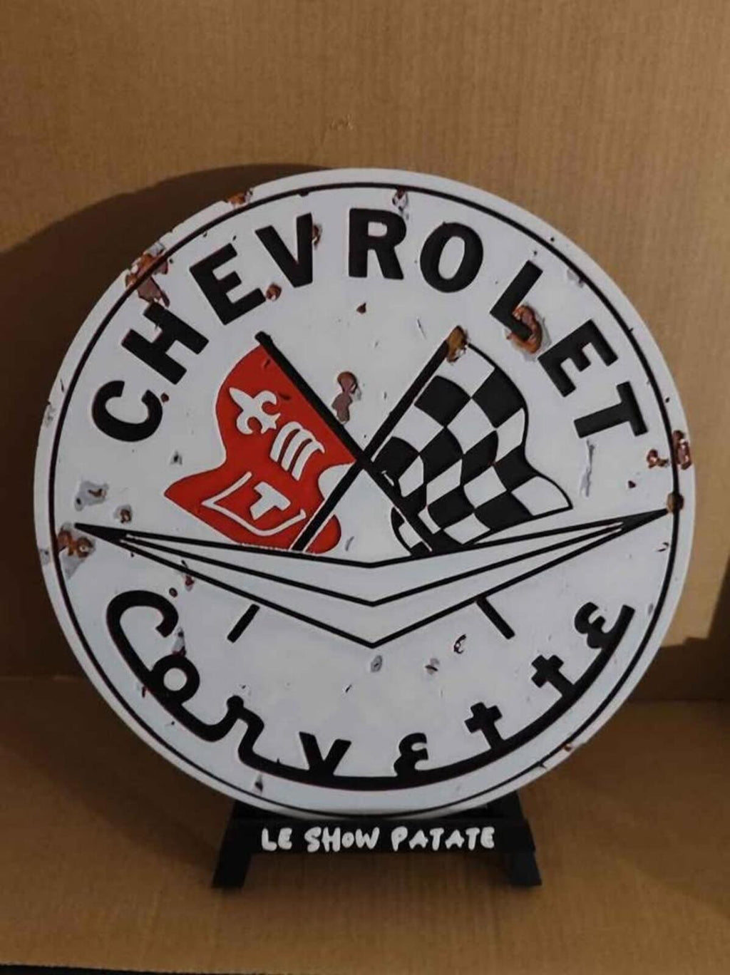 Vintage Signs With Easel
