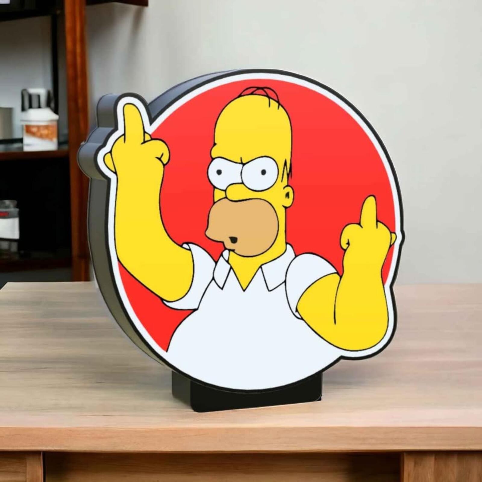Homer Simpson Lightbox With Stand