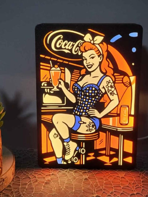 Coca-Cola Bar Lightbox