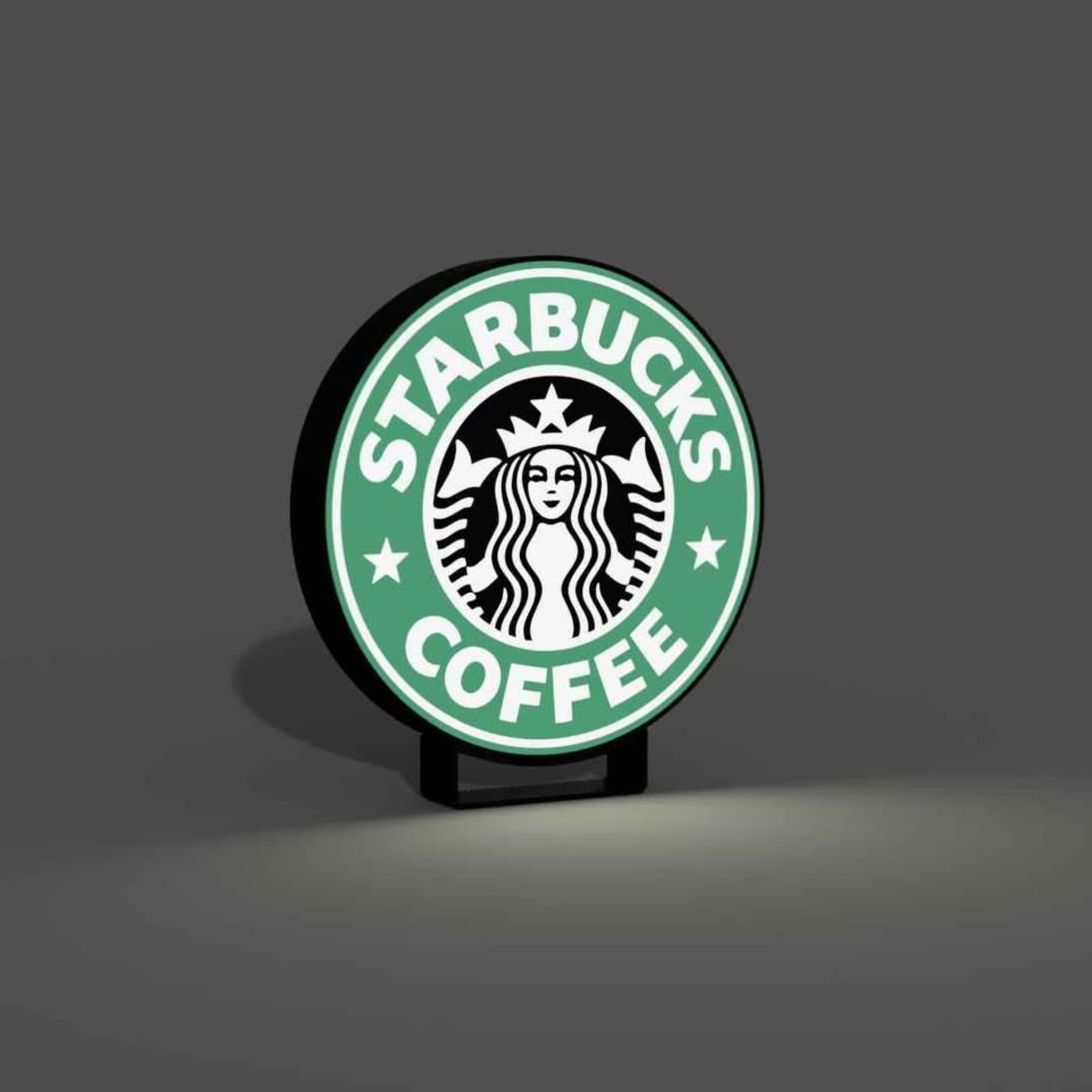 Starbucks Lightbox With Stand