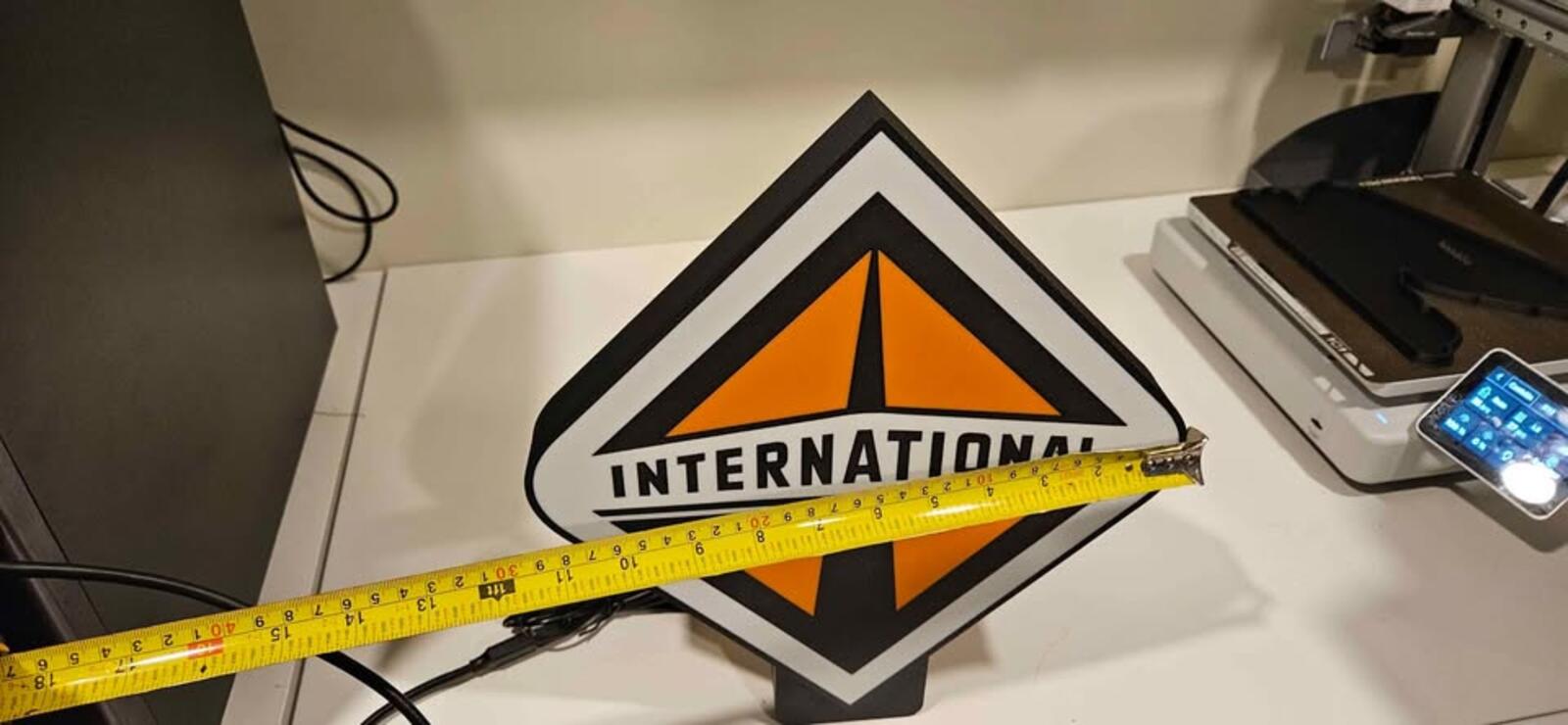 International Lightbox With Stand