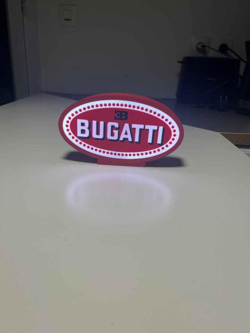 Bugatti Lightbox With Stand