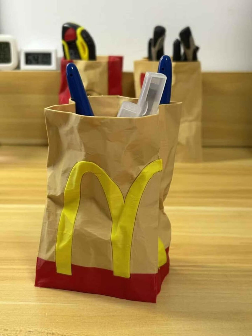 McDonald's Bag Pen Holder