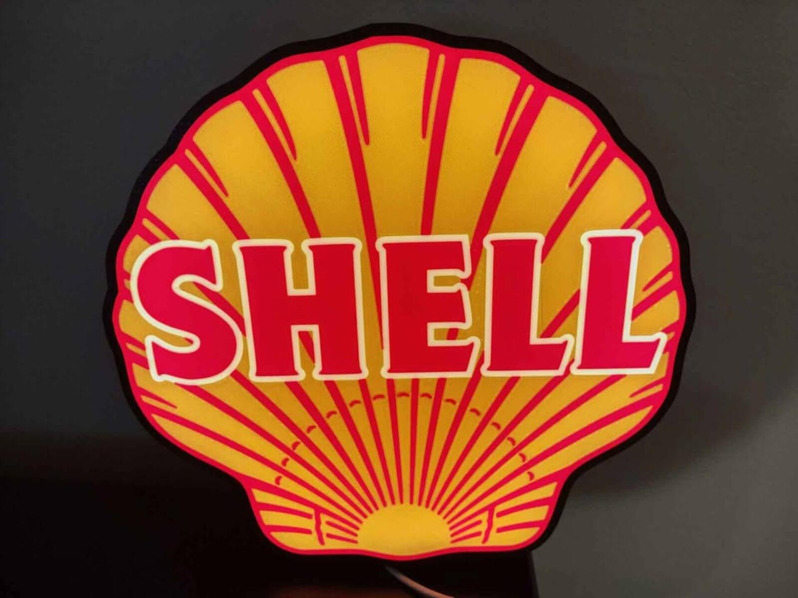 Shell Gas Lightbox