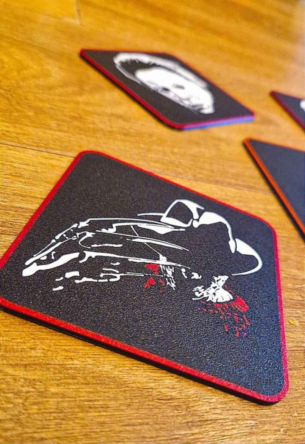 Halloween "Friends" Coaster Set (7)