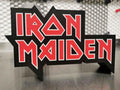 Iron Maiden Lettering Lightbox