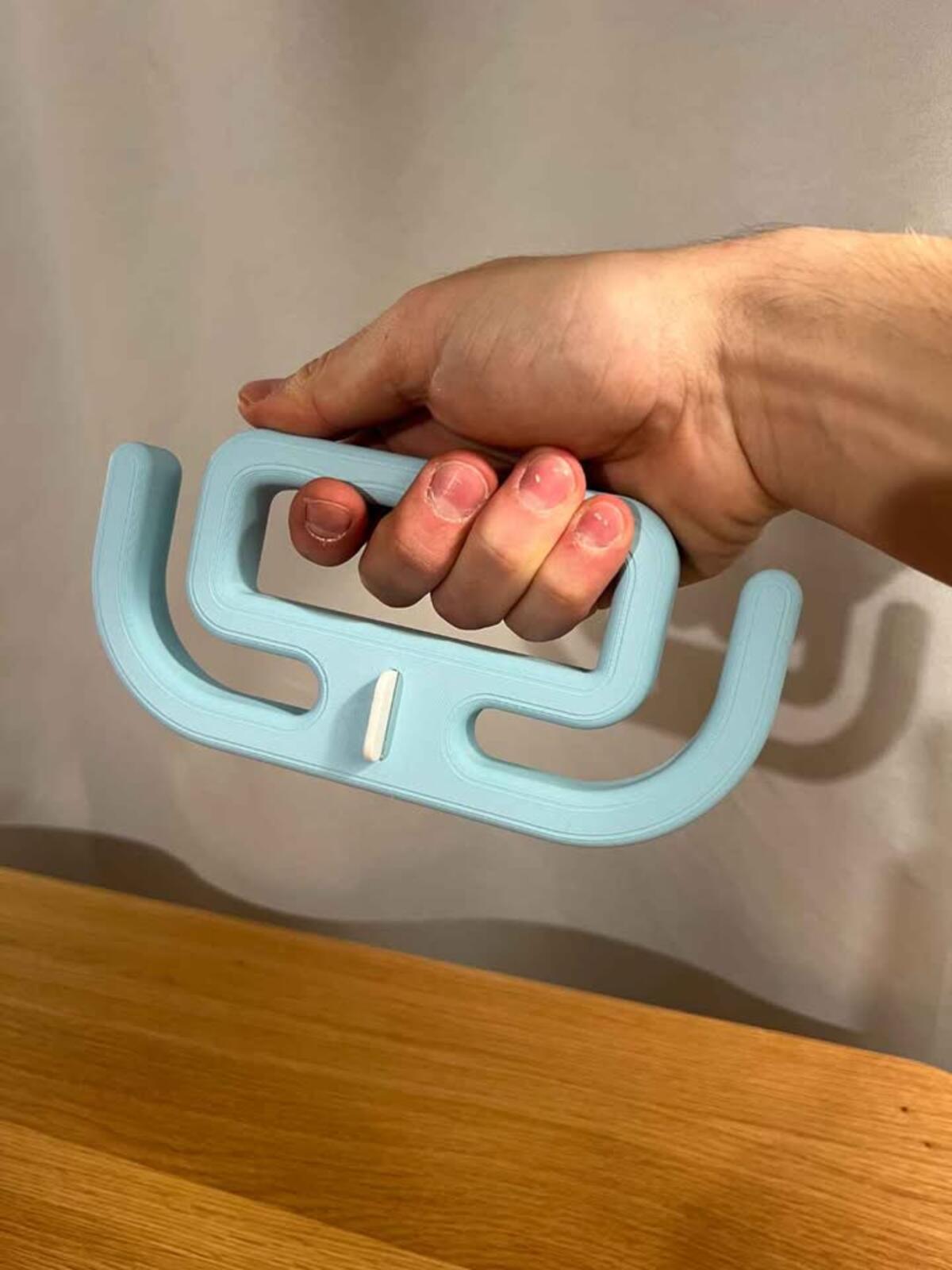 Grocery Bag Holder With Cart Token