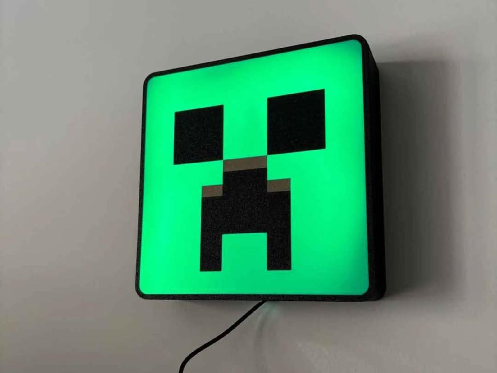 Minecraft Creeper Lightbox