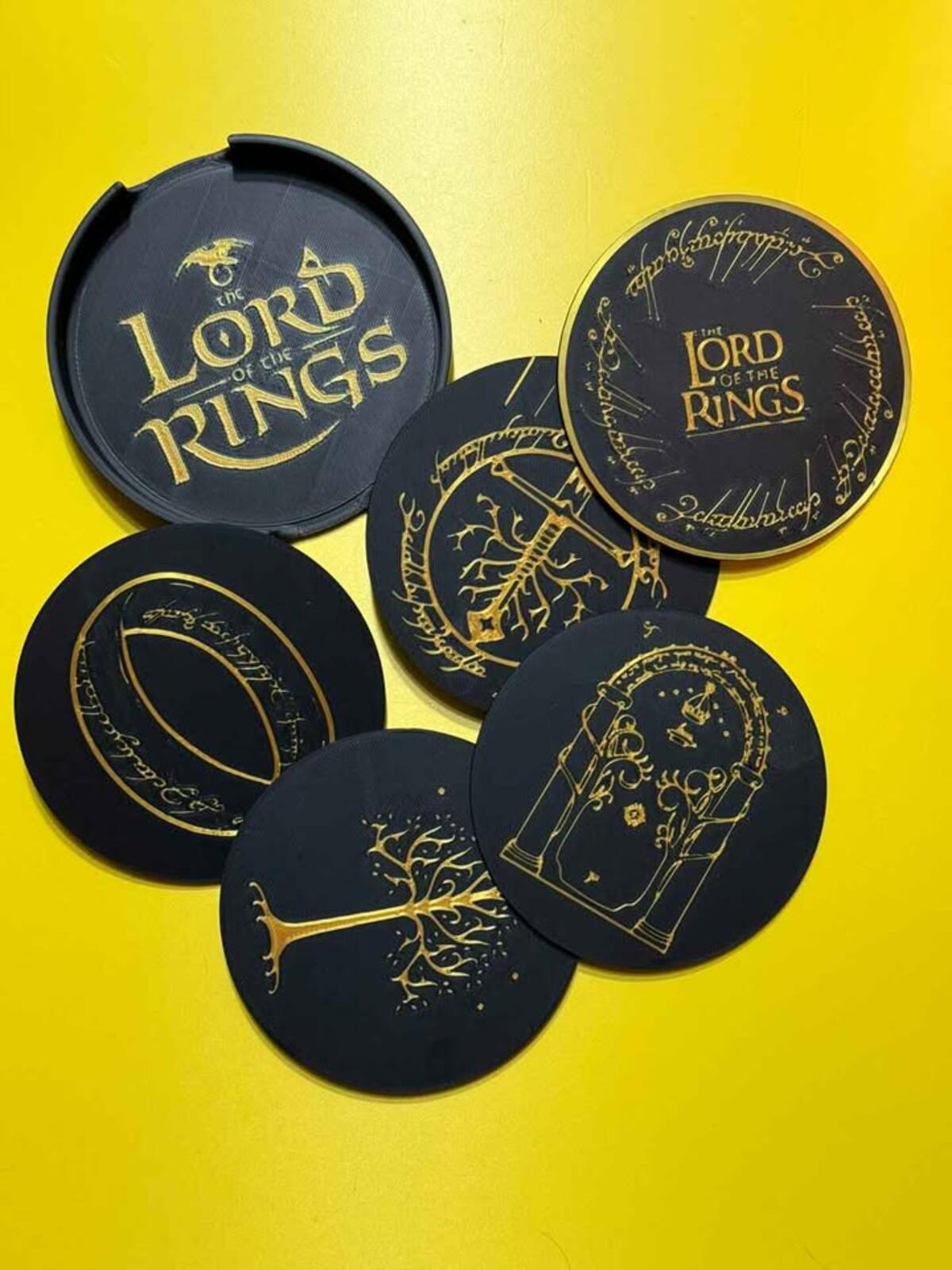 Lord Of The Rings Coaster Set (6)
