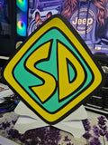 Scooby Doo Lightbox With Bone Stand