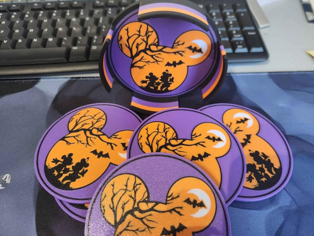 Disney Halloween Coaster Set (6)