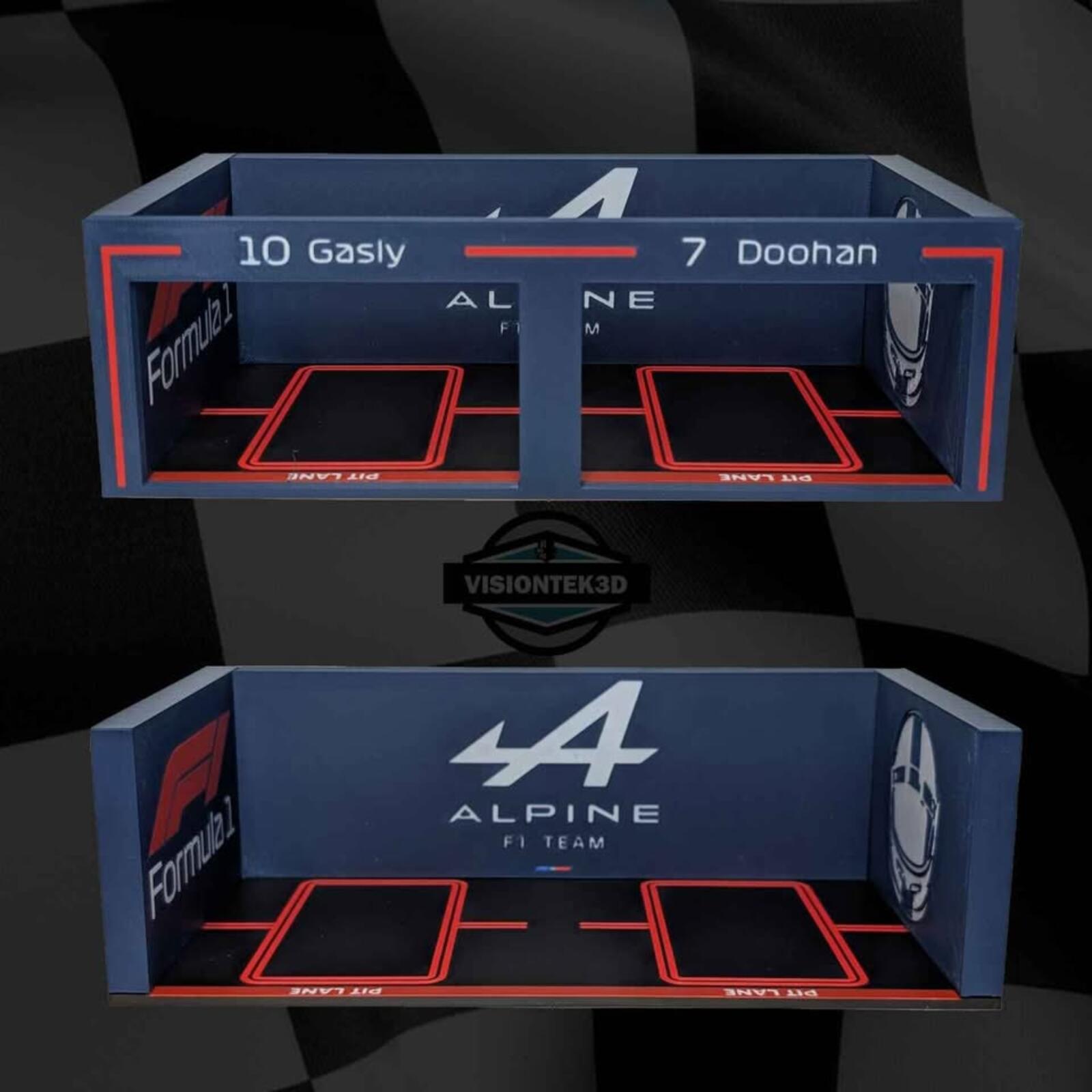 F1 Team Dioramas
