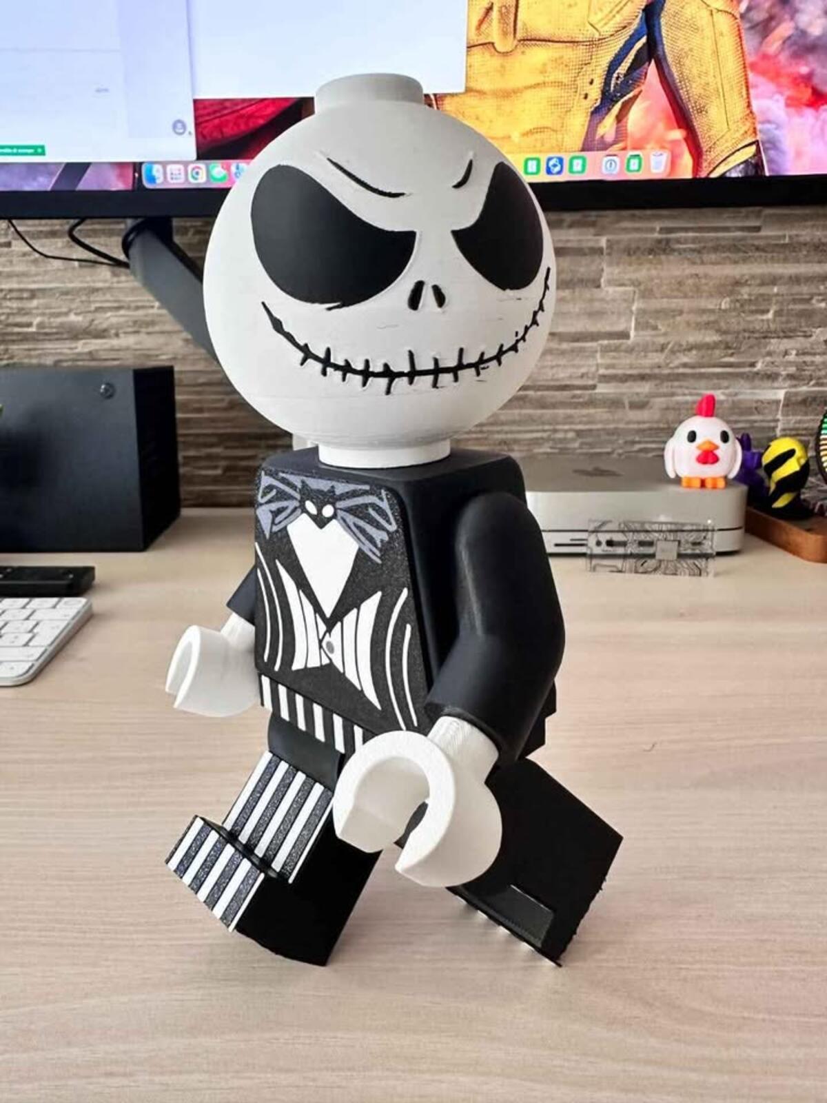Giant Lego Jack Skellington