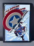 Captain America Comic Cover Pop Out Plaque