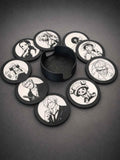 One Piece Characters Coaster Set (9)