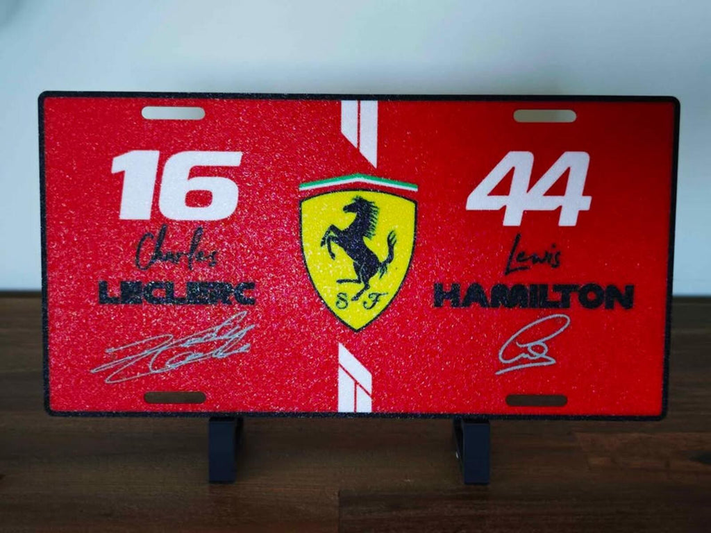 F1 2026 Decorative License Plates