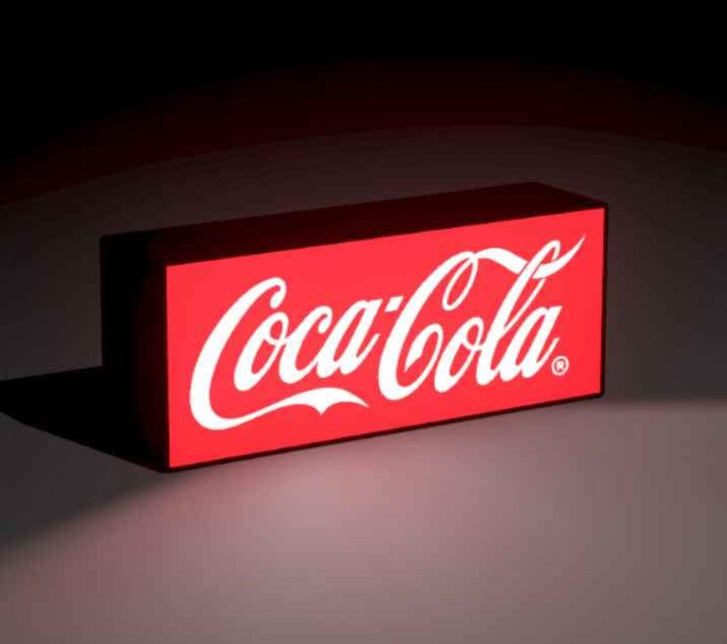 Square Coca-Cola Lightbox