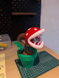 Piranha Plant From Super Mario Bros Sculpture
