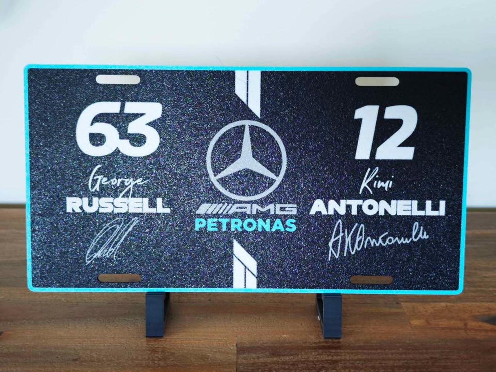 F1 2026 Decorative License Plates
