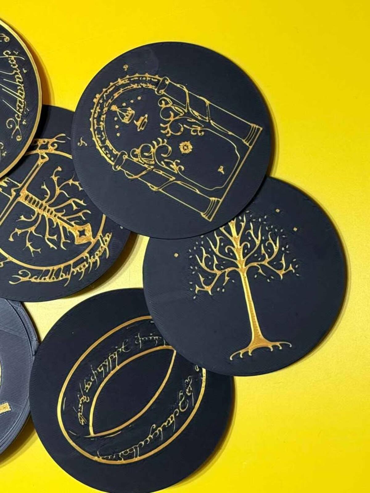 Lord Of The Rings Coaster Set (6)