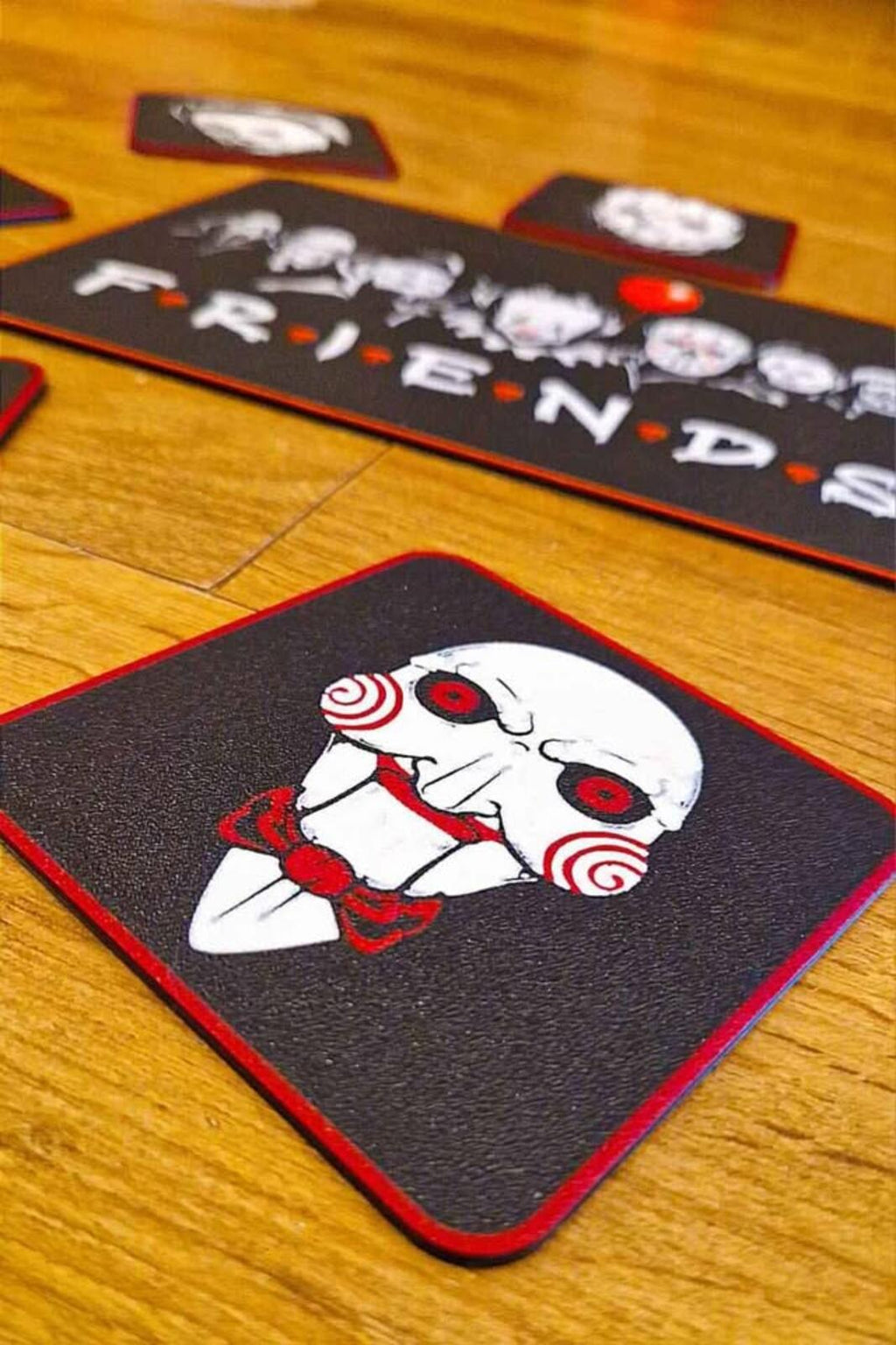 Halloween "Friends" Coaster Set (7)