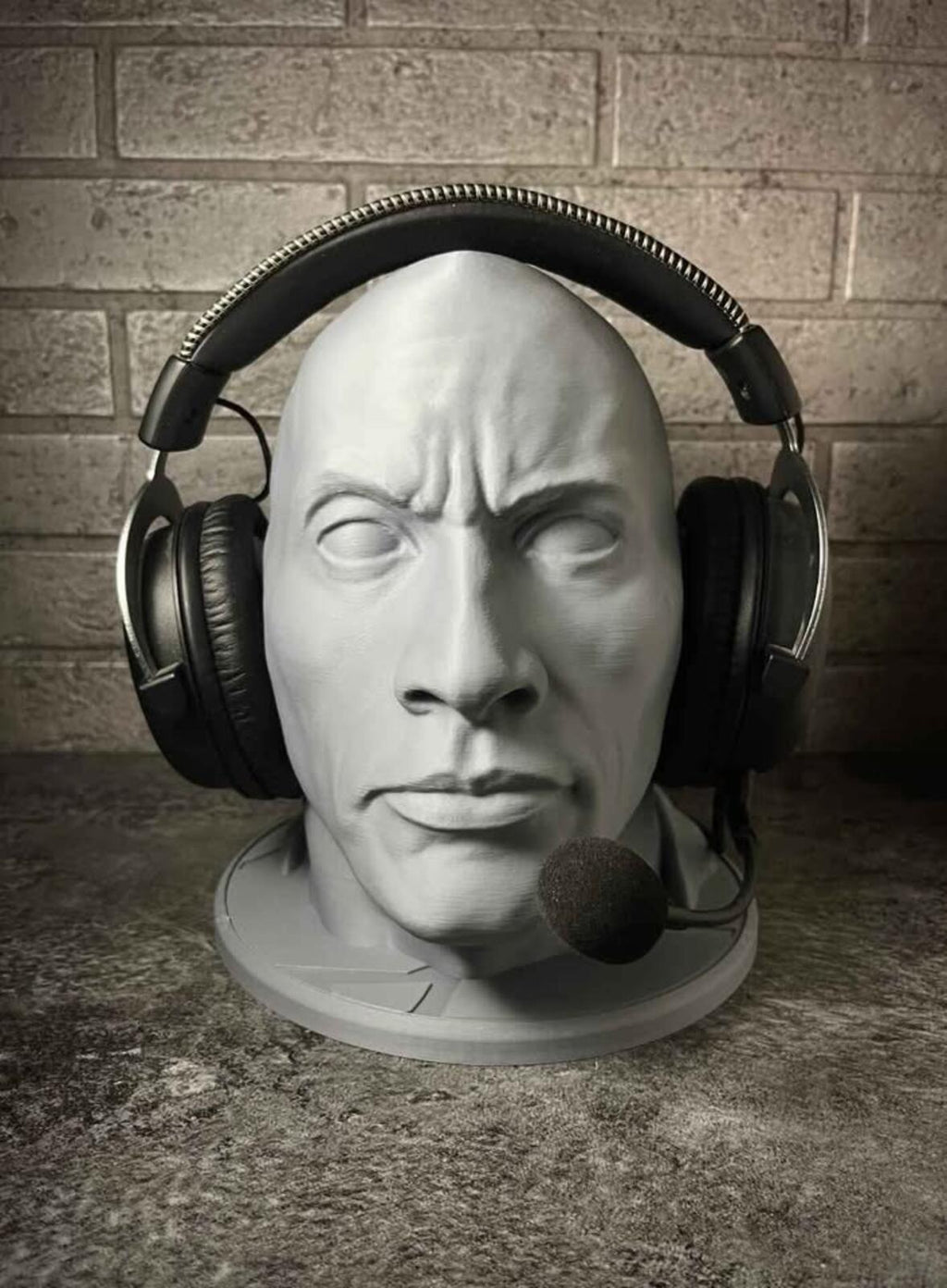 The Rock Headphone Holder
