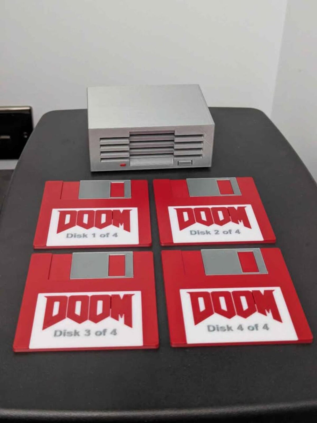 Doom Floppy Disk Coaster Set (4)