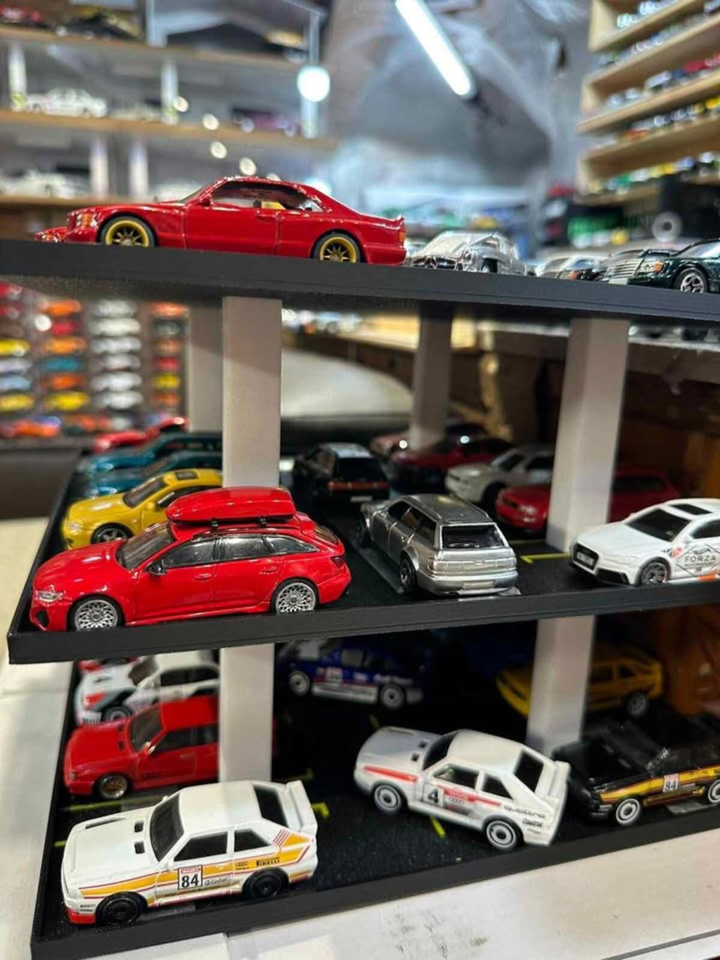 Hot Wheels Multi Level Parking Garage Diorama