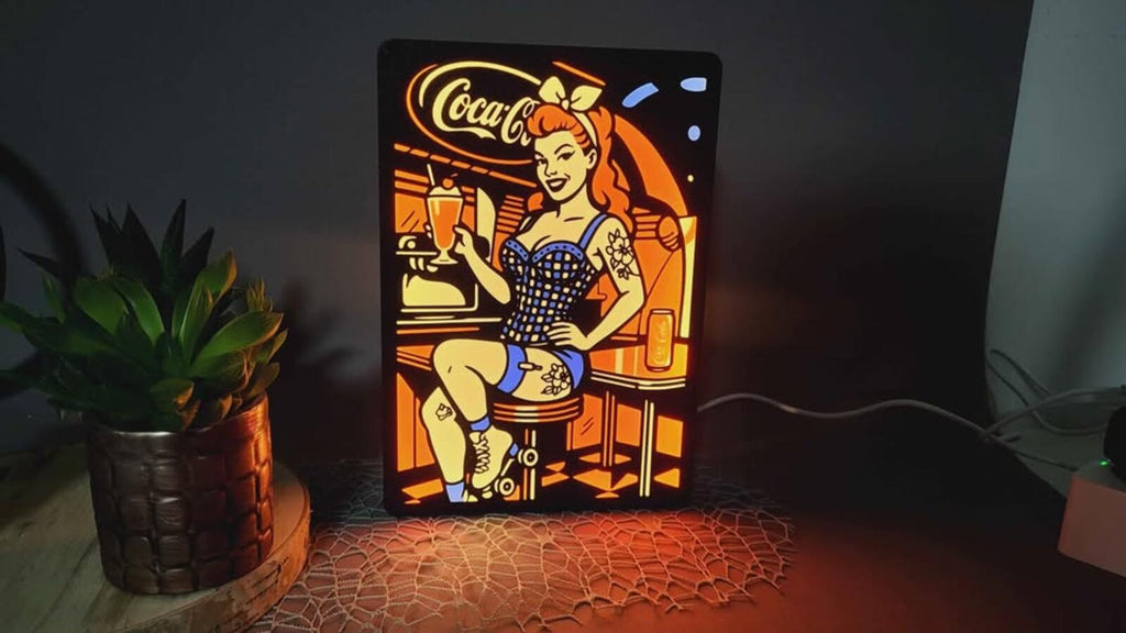 Coca-Cola Bar Lightbox
