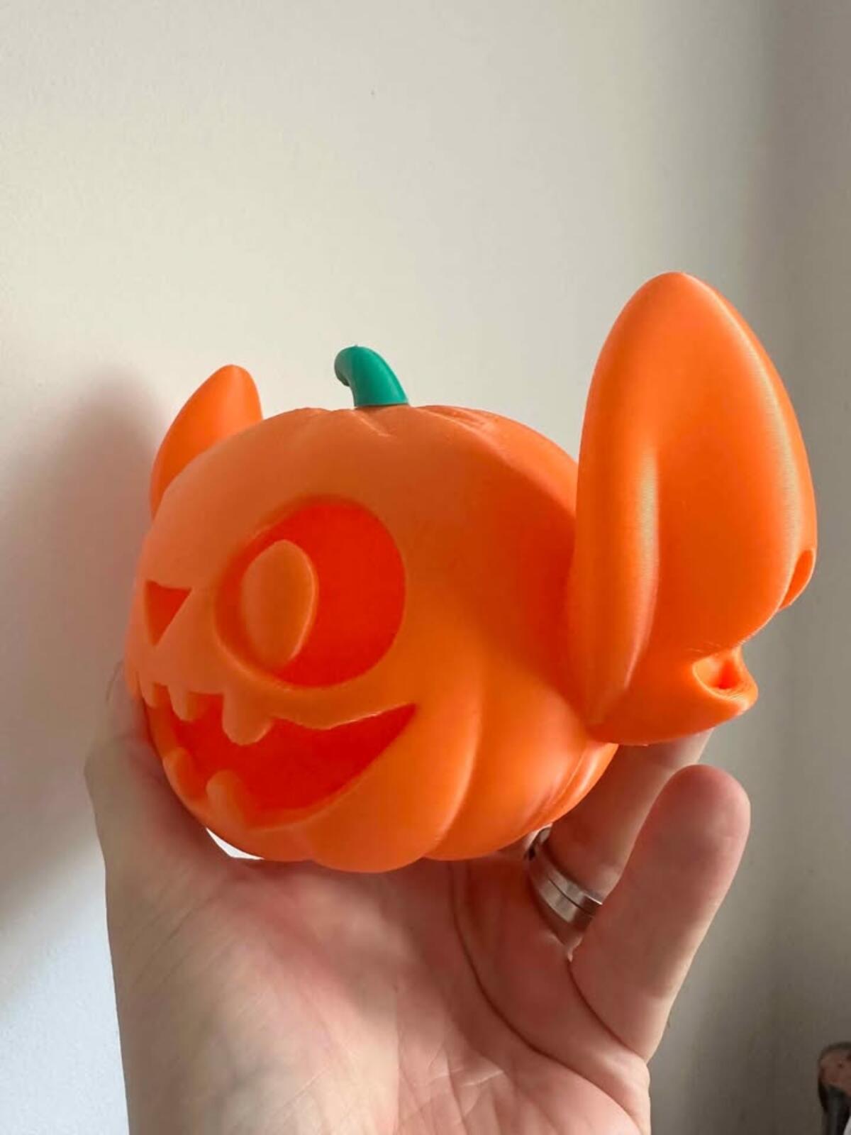 Pumpkin Stitch Head