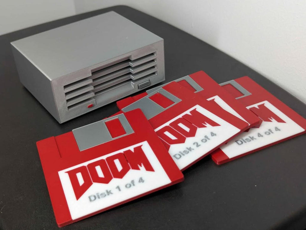 Doom Floppy Disk Coaster Set (4)