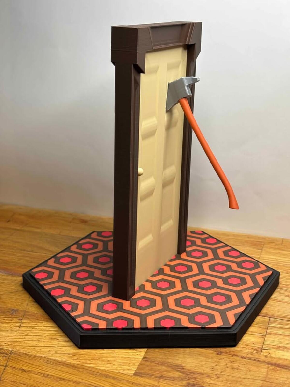 Here's Johnny! Diorama