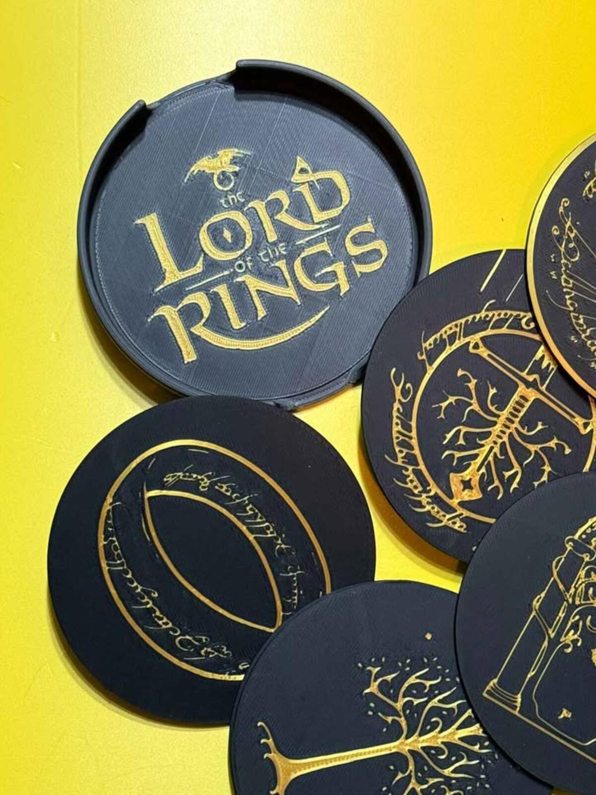 Lord Of The Rings Coaster Set (6)