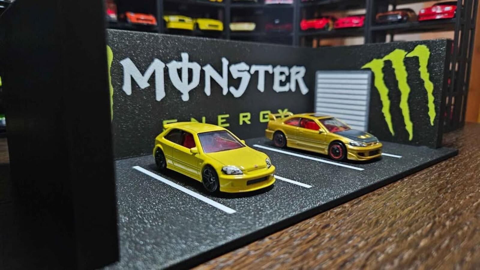 Monster Energy Diorama