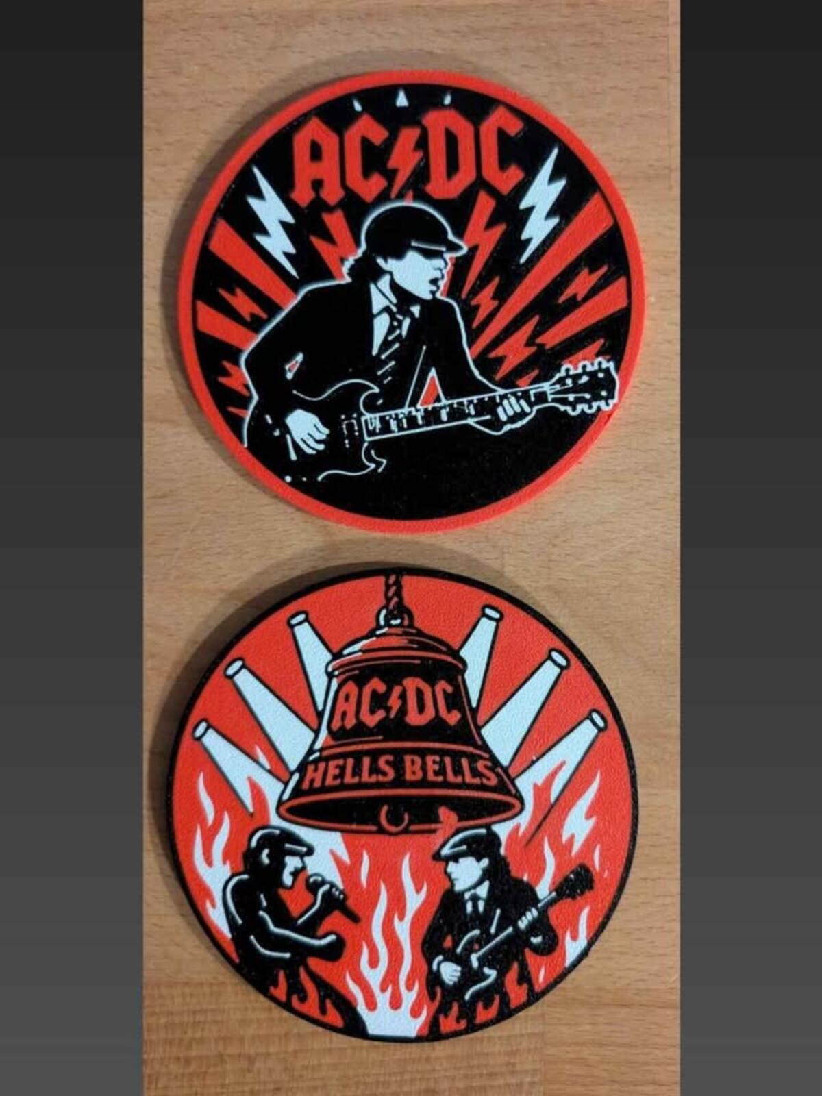 ACDC Coaster Set (4)