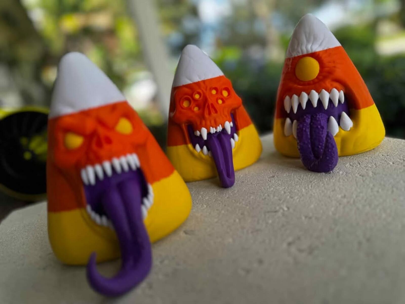 Candy Corn Monsters Set