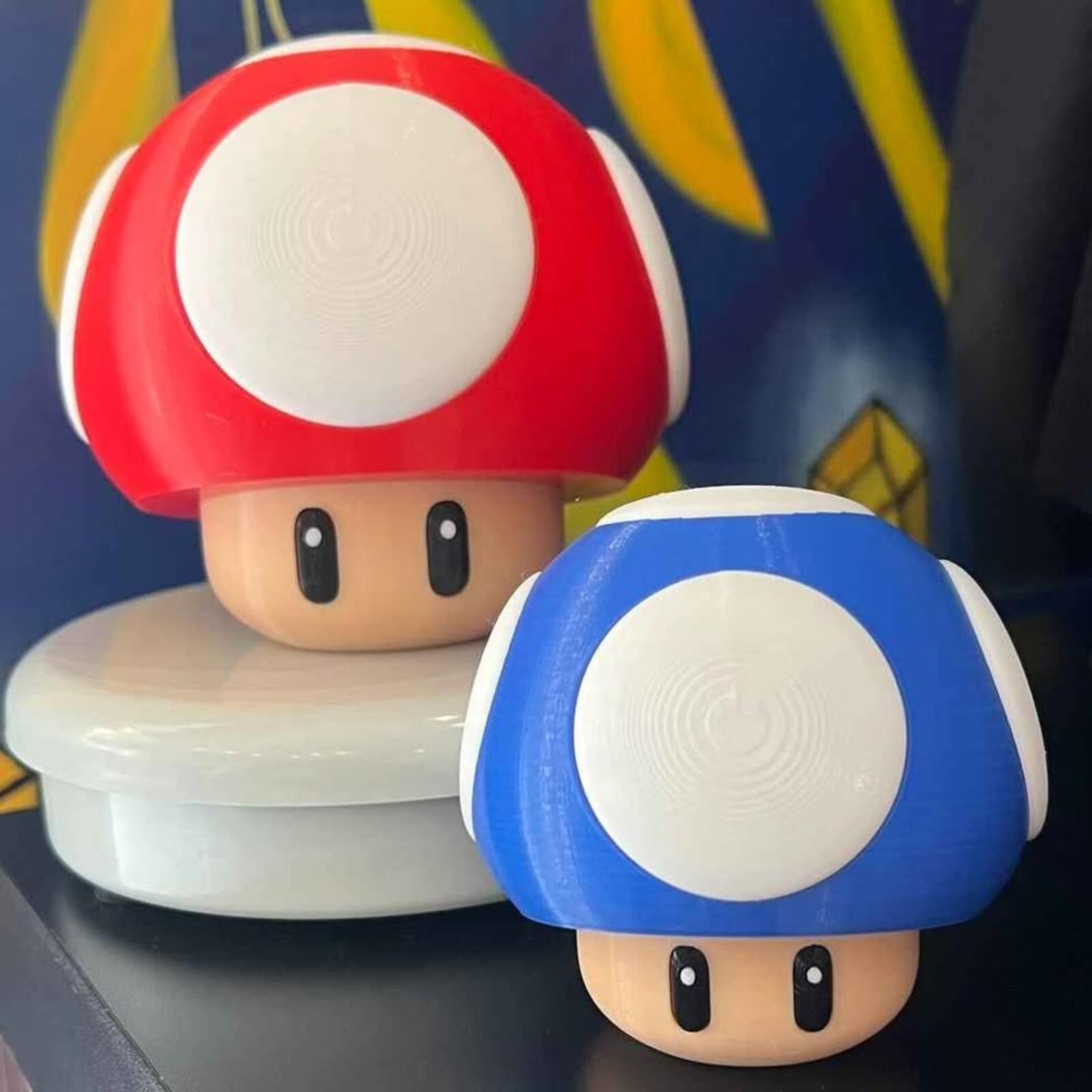 Mushroom Power Up From Super Mario Bros Sculpture