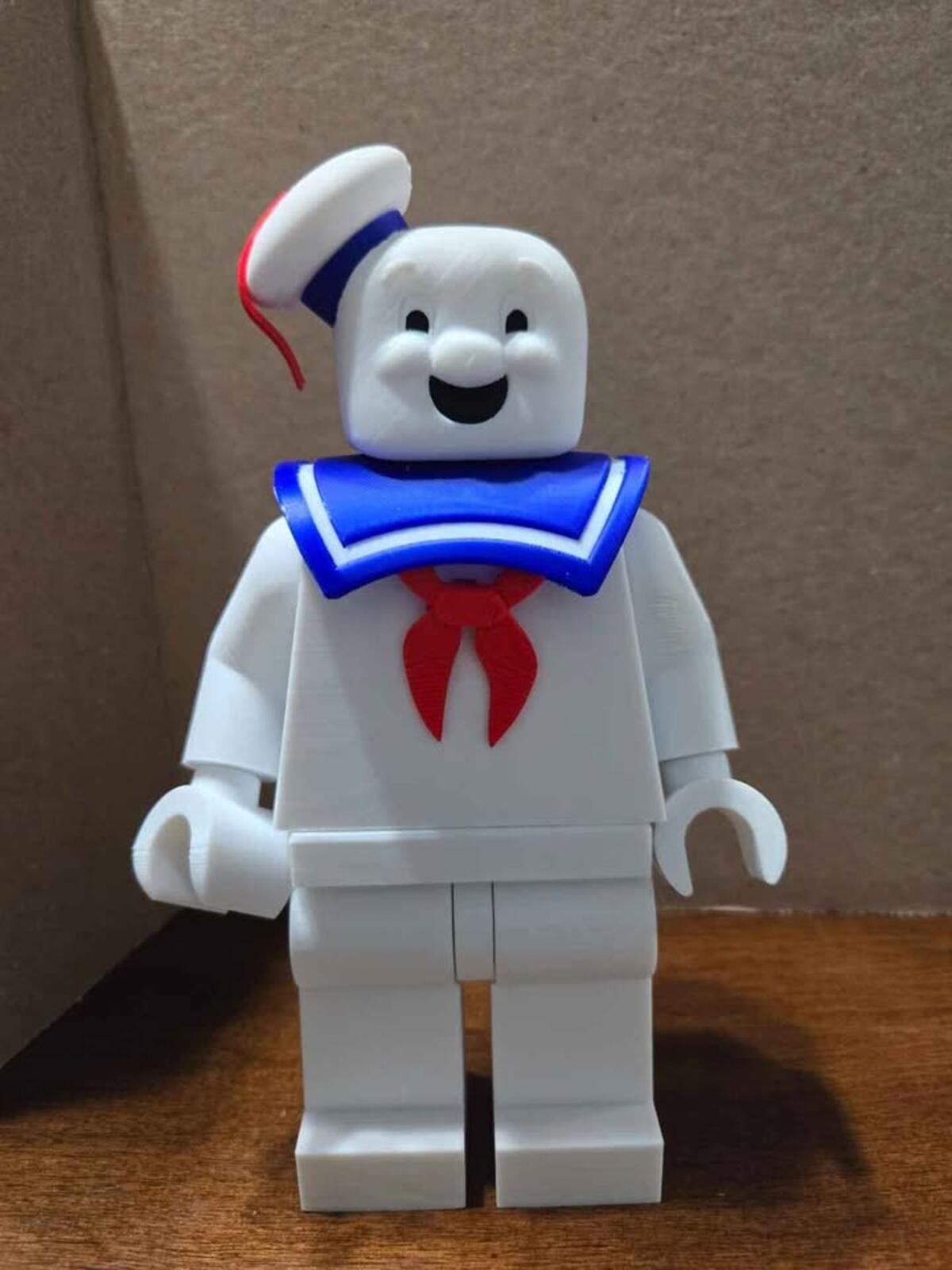 Giant Lego Marshmallow Man