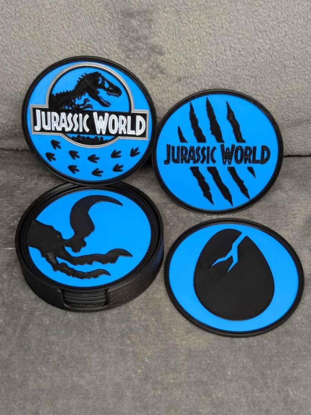 Jurassic Park/ World Coaster Sets (4)