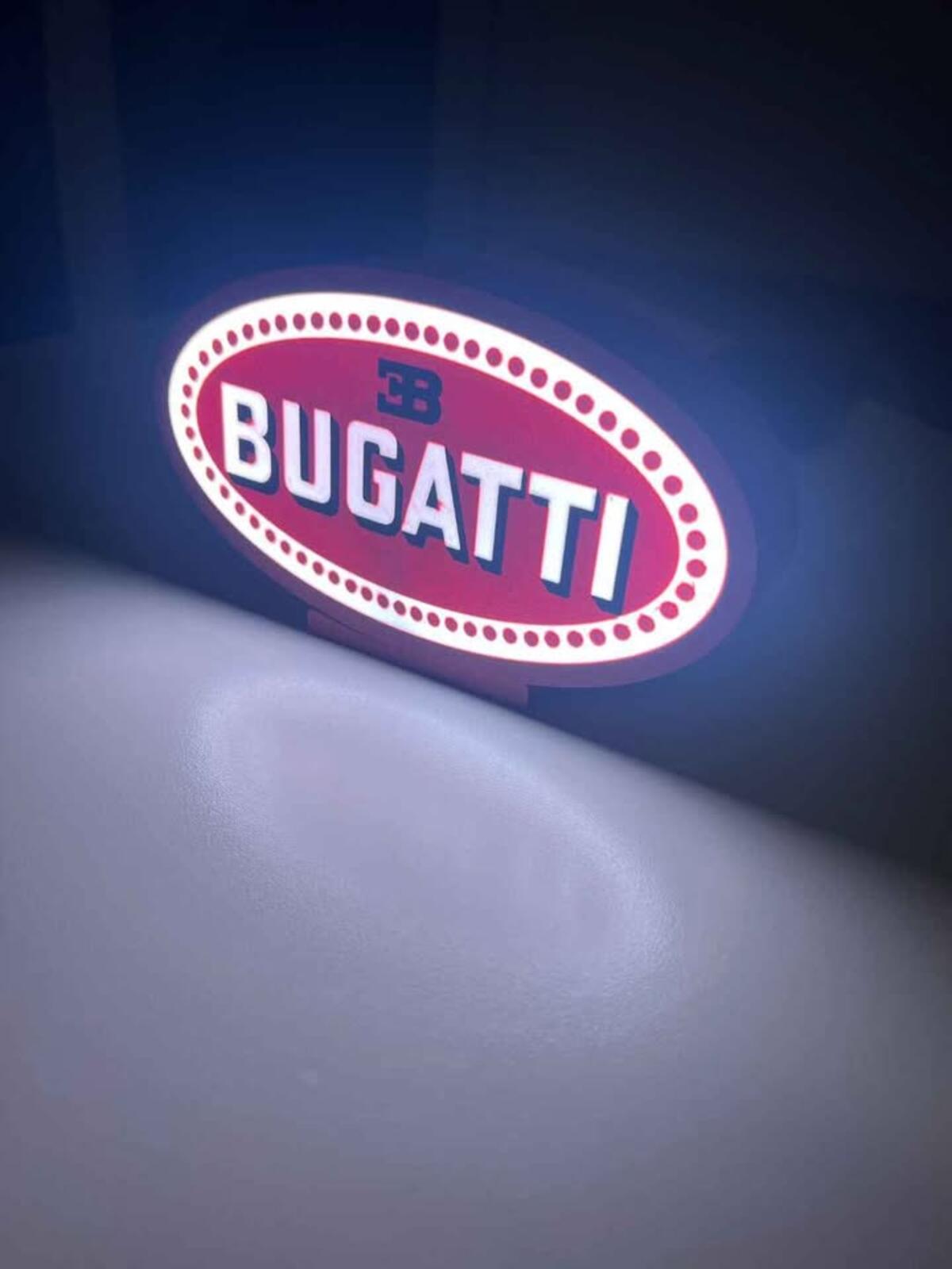 Bugatti Lightbox With Stand