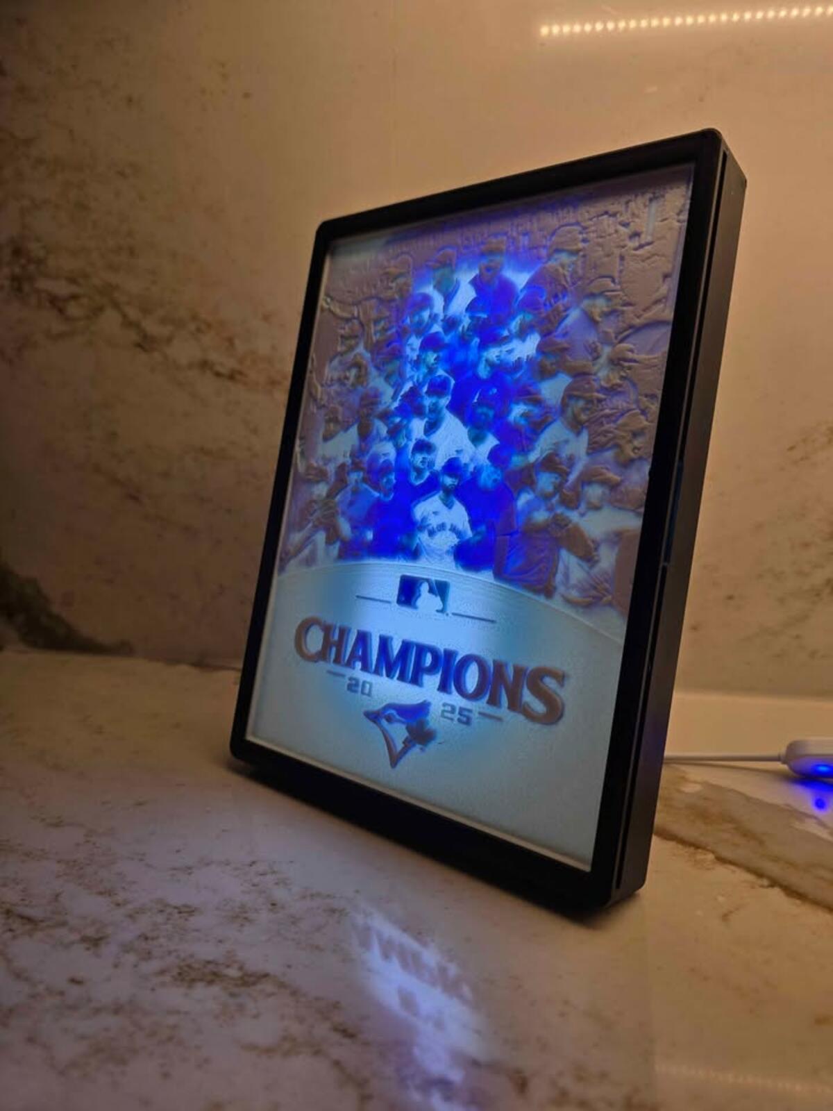 Toronto Blue Jays "Champions" Picture Frame