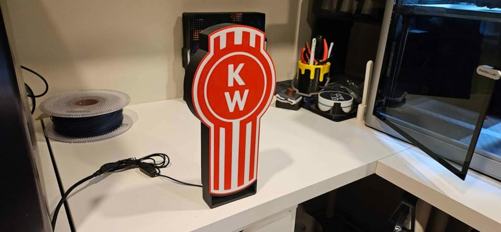 Kenworth Lightbox With Stand