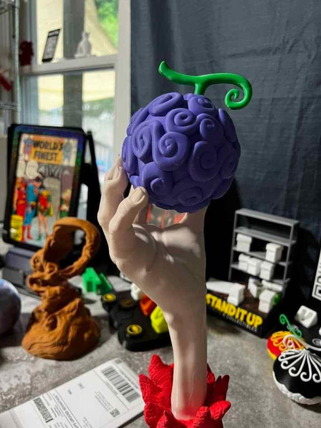 Luffy's Hand With Devil Fruit Display
