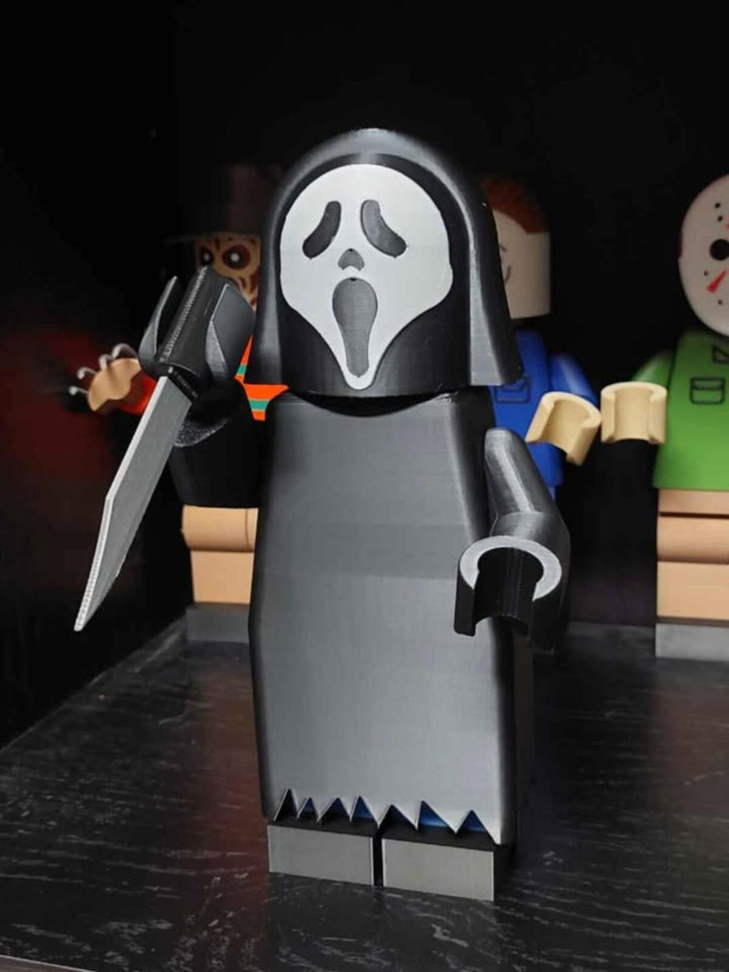 Giant Lego Ghostface