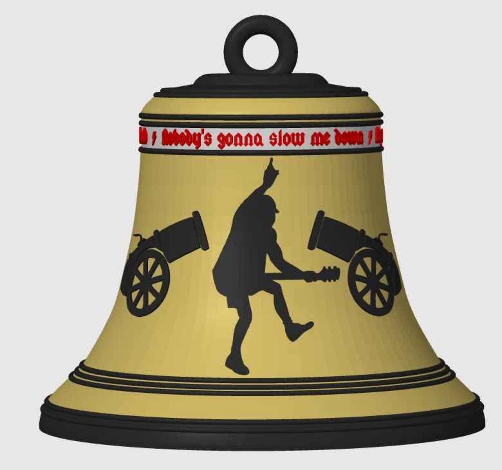 ACDC "Hell's Bell" Sculpture