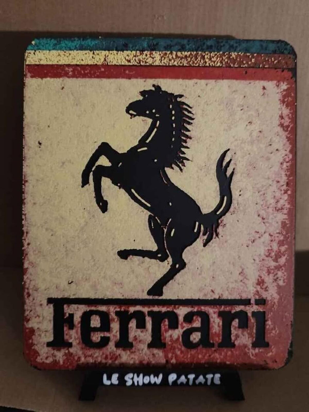 Vintage Signs With Easel